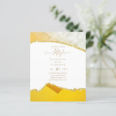 50e verjaardag Uitnodigingen Glitter Glamor (Staand voorkant)