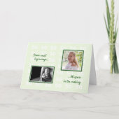 50e verjaardag uw foto's en tekst kaart (Voorkant)