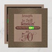 50e verjaardag van Cigar Kaart (Voorkant / Achterkant)