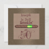 50e verjaardag van Cigar Kaart (Voorkant)