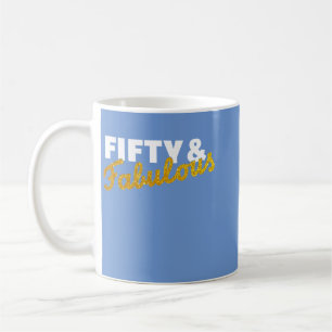 50e verjaardag van de 50e verjaardag van de 50e gr koffiemok