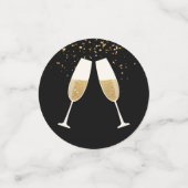 50e verjaardag van de 50e verjaardag van de gouden confetti (Kleine voorkant)