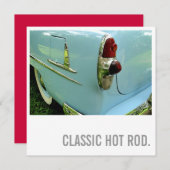 50e verjaardag van de auto - warme weg kaart (Voorkant / Achterkant)