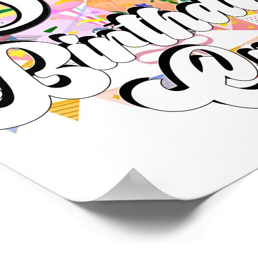 50e verjaardag van de bemanning van 50 partijen poster (Hoek)