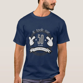 50e verjaardag van de cadeaubon duurde 50 jaar om  t-shirt