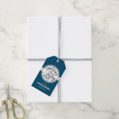 50e verjaardag van de Cheers tot vijftig jaar Cadeaulabel (Met Touw)