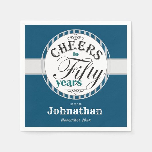 50e verjaardag van de Cheers tot vijftig jaar Servet (Voorkant)