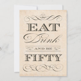 50e verjaardag van de Drink van de binnenpartij bi Kaart