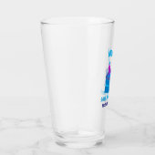 50e verjaardag van de "Favor Blue Cake Beer Pint" Glas (Rechts)