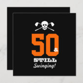 50e verjaardag van de feestdag Golf - nog steeds z Kaart (Voorkant / Achterkant)