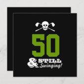 50e verjaardag van de feestdag Golf - nog steeds z Kaart (Voorkant / Achterkant)