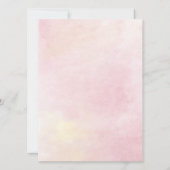 50e verjaardag van de Floral van de verrassingspar Kaart (Achterkant)