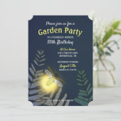 50e verjaardag van de Garden-partij Kaart (Staand voorkant)