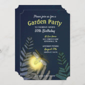 50e verjaardag van de Garden-partij Kaart (Voorkant / Achterkant)