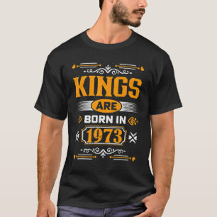 50e verjaardag van de  koningen in 1973 , 50 jaar t-shirt