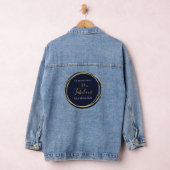 50e verjaardag van de marine Gold Birthday Party Denim Jacket (Hangar)