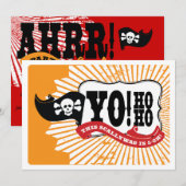 50e verjaardag van de piratenpartij - "Yo Ho Ho" Kaart (Voorkant / Achterkant)