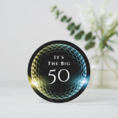 50e verjaardag van de stipte moderne Golf Kaart (Staand voorkant)