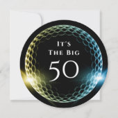 50e verjaardag van de stipte moderne Golf Kaart (Voorkant)