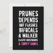 50e verjaardag van de Uitnodiging van de Oude Dame (Voorkant)