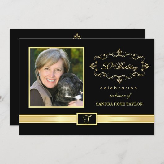 50e verjaardag van de Uitnodigingen van de Partij  (Voorkant / Achterkant)