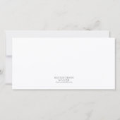 50e verjaardag van de uitnodigingen van een concer (Achterkant)