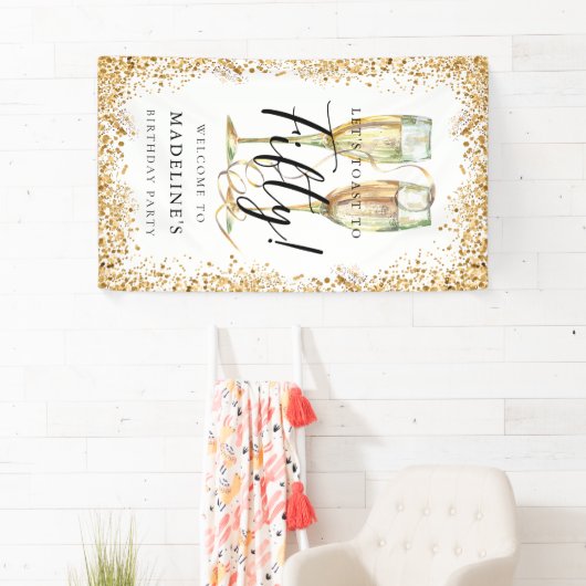 50e verjaardag van Gold Spandoek (Insitu)