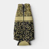 50e verjaardag van het nummer van de geboorte Gold Flesjeskoeler (Achterkant)