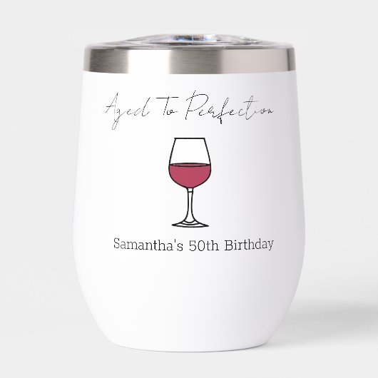 50e verjaardag van perfecte wijn (Voorkant)