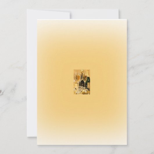 50e verjaardag van uitnodigingen (Achterkant)