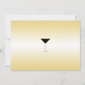 50e verjaardag van uitnodigingen (Achterkant)