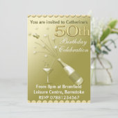 50e verjaardag van uitnodigingen van de Partij voo (Staand voorkant)