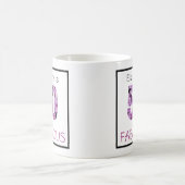 50e verjaardag Vijftig en Fabulous Chrysanthemum Koffiemok (Center)