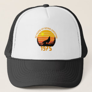 50e verjaardag Vintage 1975 Trucker Pet