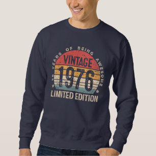 50e verjaardag Vintage 1976 Limited Edition 50 Ver Trui