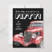 50e verjaardag voor  automatische mechanica kaart (Voorkant)