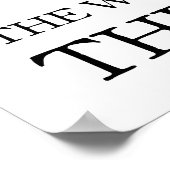 50e verjaardag voor vrouwen poster (Hoek)