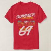 50e verjaardag Zomer van 69 Gift Mam Papa T-shirt (Design voorkant)