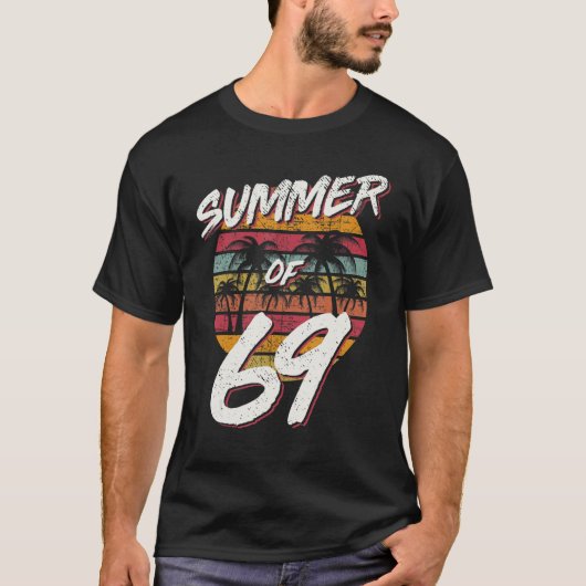 50e verjaardag Zomer van 69 mama papa T-shirt (Voorkant)