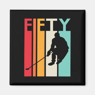 50e verjaardagscadeau  hockey 50 jaar oud Bir Magneet
