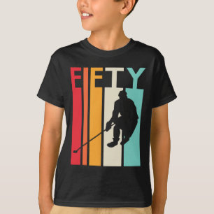 50e verjaardagscadeau hockey 50 jaar oud Bir T-shirt