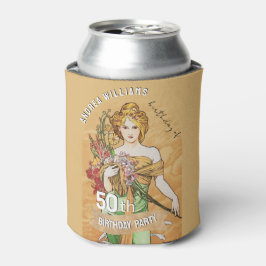 50e Verjaardagsfeest, Spring Goddess,  Kunst Blikjeskoeler