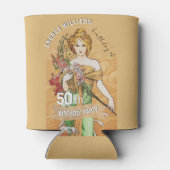 50e Verjaardagsfeest, Spring Goddess,  Kunst Blikjeskoeler (Achterkant)