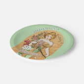 50e Verjaardagsfeest, Spring Goddess, Kunst Papieren Bordje (Gekanteld)