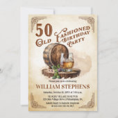 50e Verjaardagsfeest van de Whiskey Vat in Oude St Kaart (Voorkant)