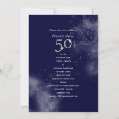 50e verjaardagsfeestdag hoofdartikel CUSTOMIZE Kaart (Achterkant)