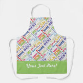 50e verjaardagsfeestje gepersonaliseerde geschenke schort (Voorkant)