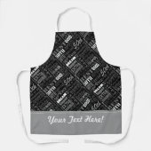 50e verjaardagsfeestje gepersonaliseerde geschenke schort (Voorkant)