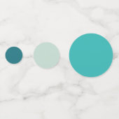 50e verjaardagsfeestje Retro Mid Century Any Age Confetti (Achterkanten)