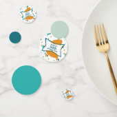 50e verjaardagsfeestje Retro Mid Century Any Age Confetti (Groep)